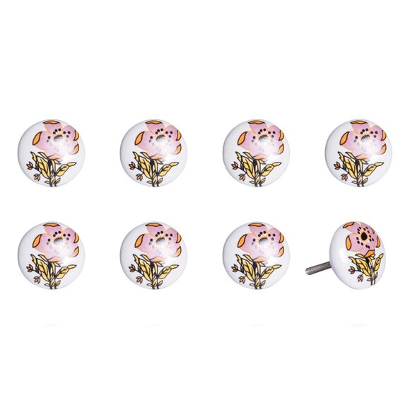 Knob-It Home Decor Classic Cabinet & Drawer Knobs | 8-Piece | K000020 - Picture 1 of 3